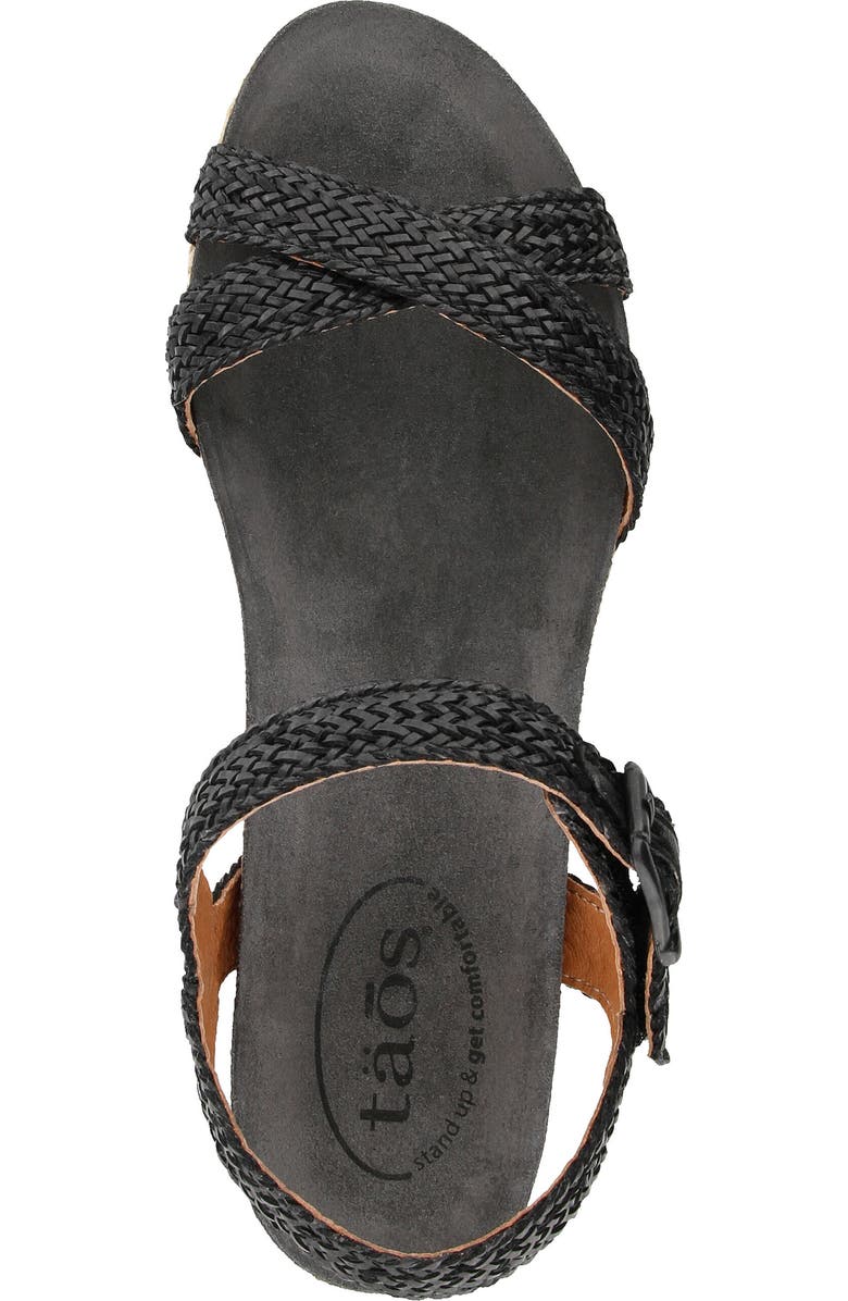 Taos Hey Jute Espadrille Wedge Sandal, Alternate, color,