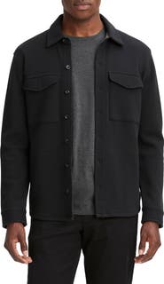 Vince Cotton Blend Shirt Jacket