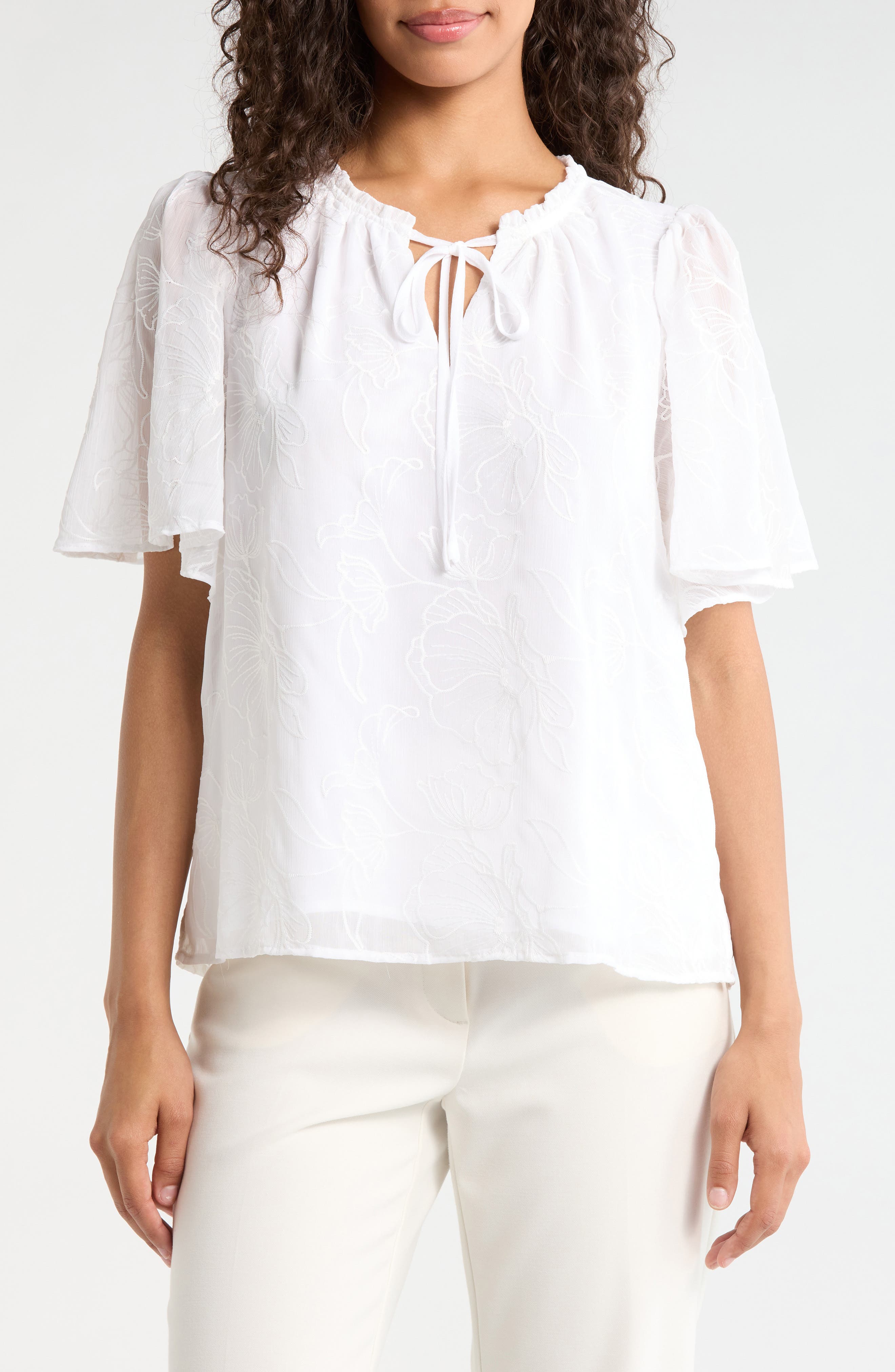 Tie Neck Top