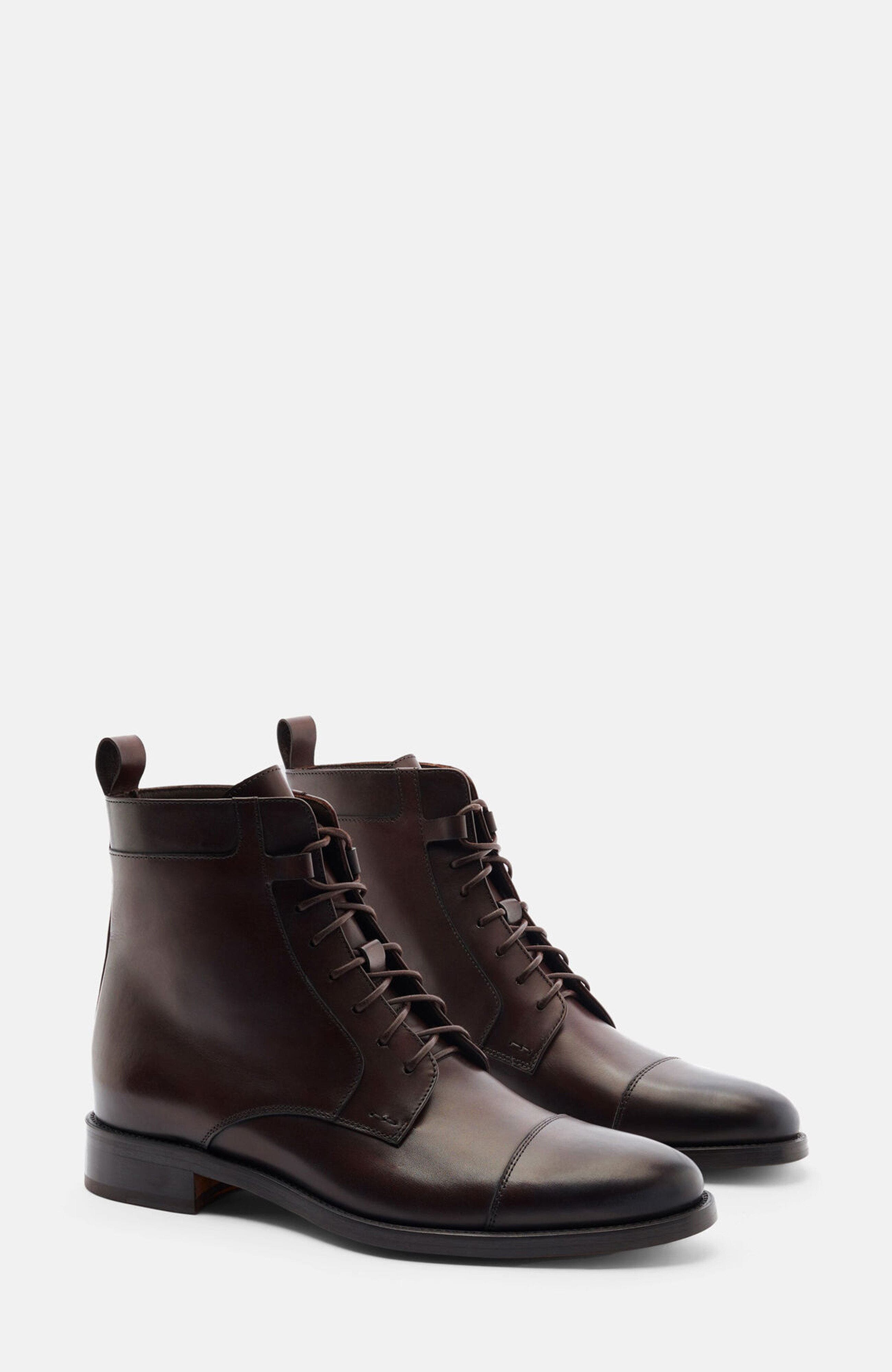Toto Boots, Main, color, Dark Brown Calf