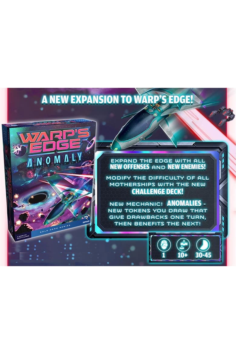 Anomaly Expansion Bagbuilding Strategy Game, Ages 10+, Alternate, color, Multicolored