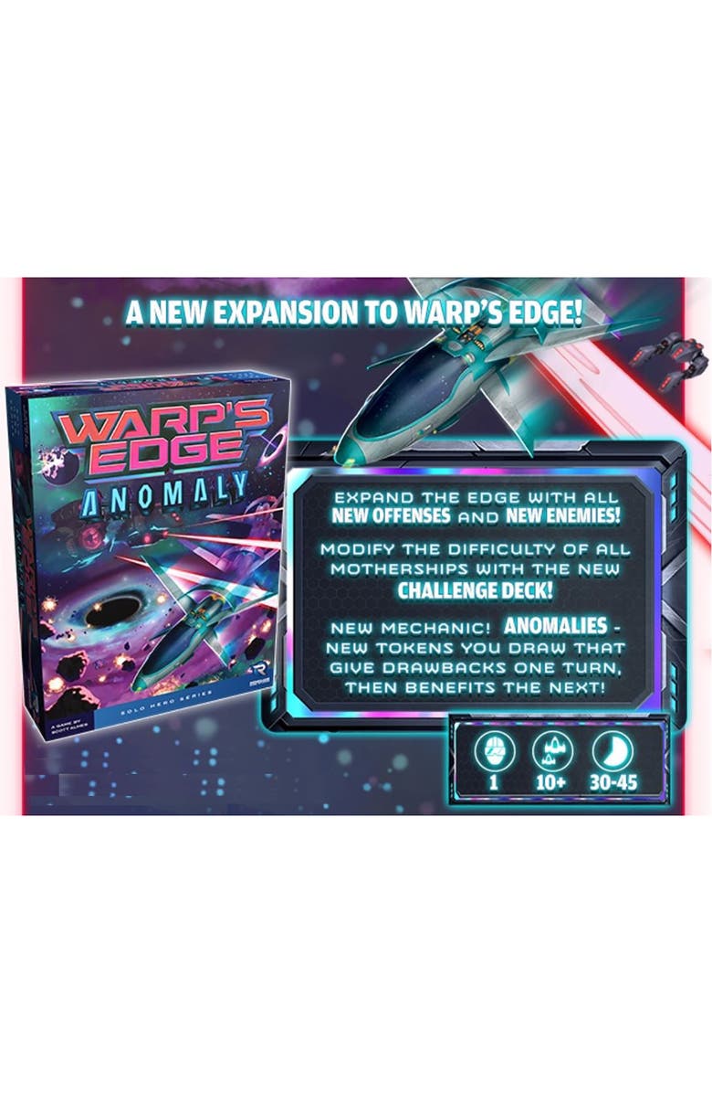 Renegade Game Studios Anomaly Expansion Bagbuilding Strategy Game, Ages 10+, Alternate, color, Multicolored