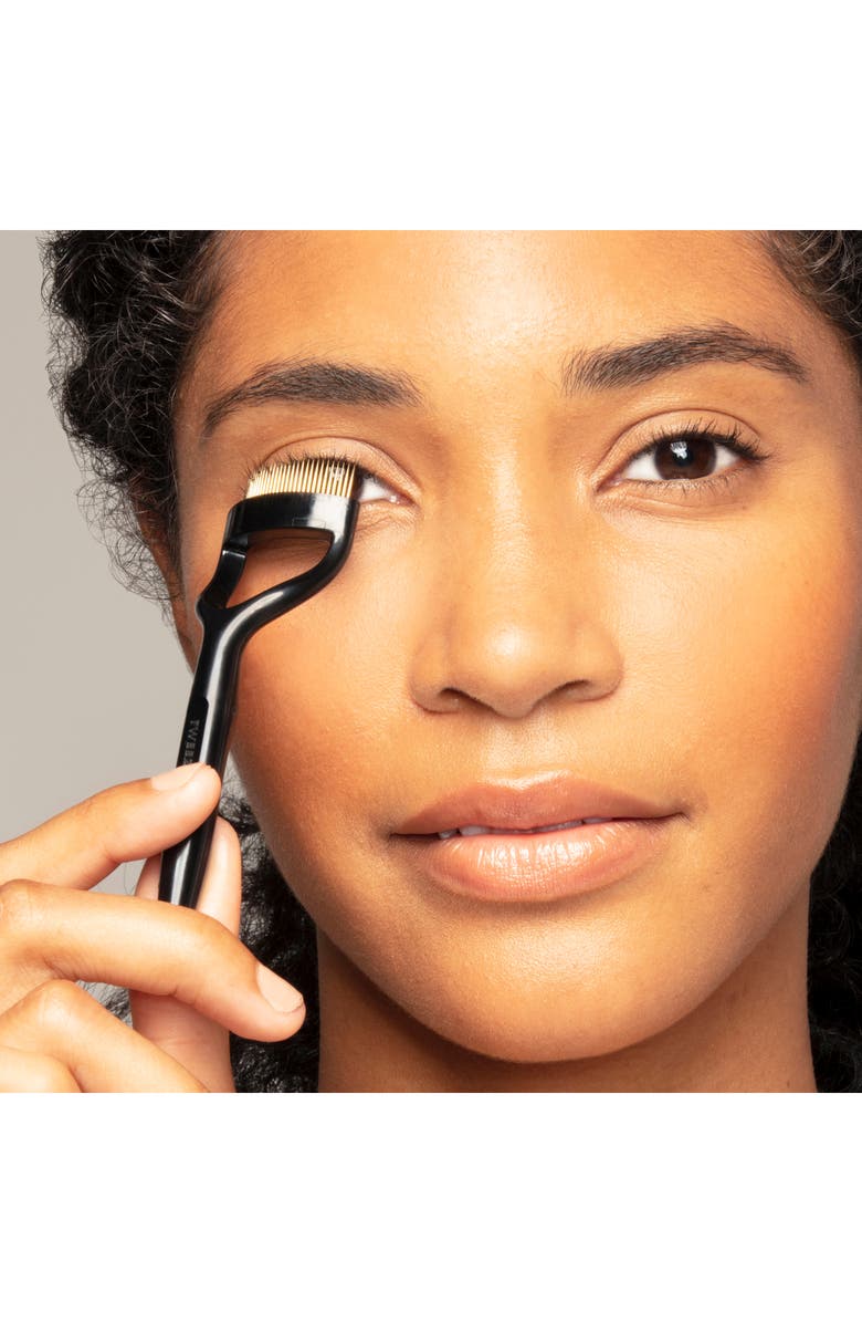 TWEEZERMAN Curl 38 Lashcomb, Alternate, color, Black