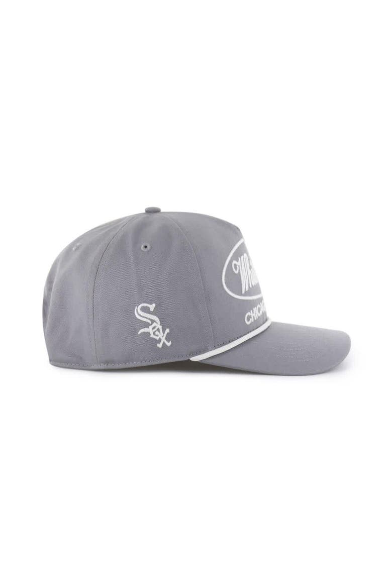 Men's '47 Gray Chicago White Sox Foundational Hitch Adjustable Hat, Alternate, color, Gray