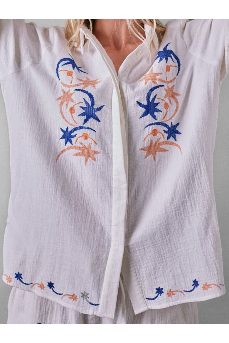 Celestrial Stella Blouse, Alternate, color, Ivory