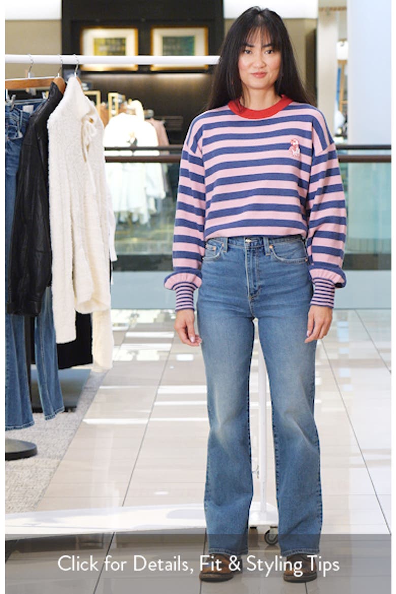 Evie High Waist Petite Bootcut Jeans video