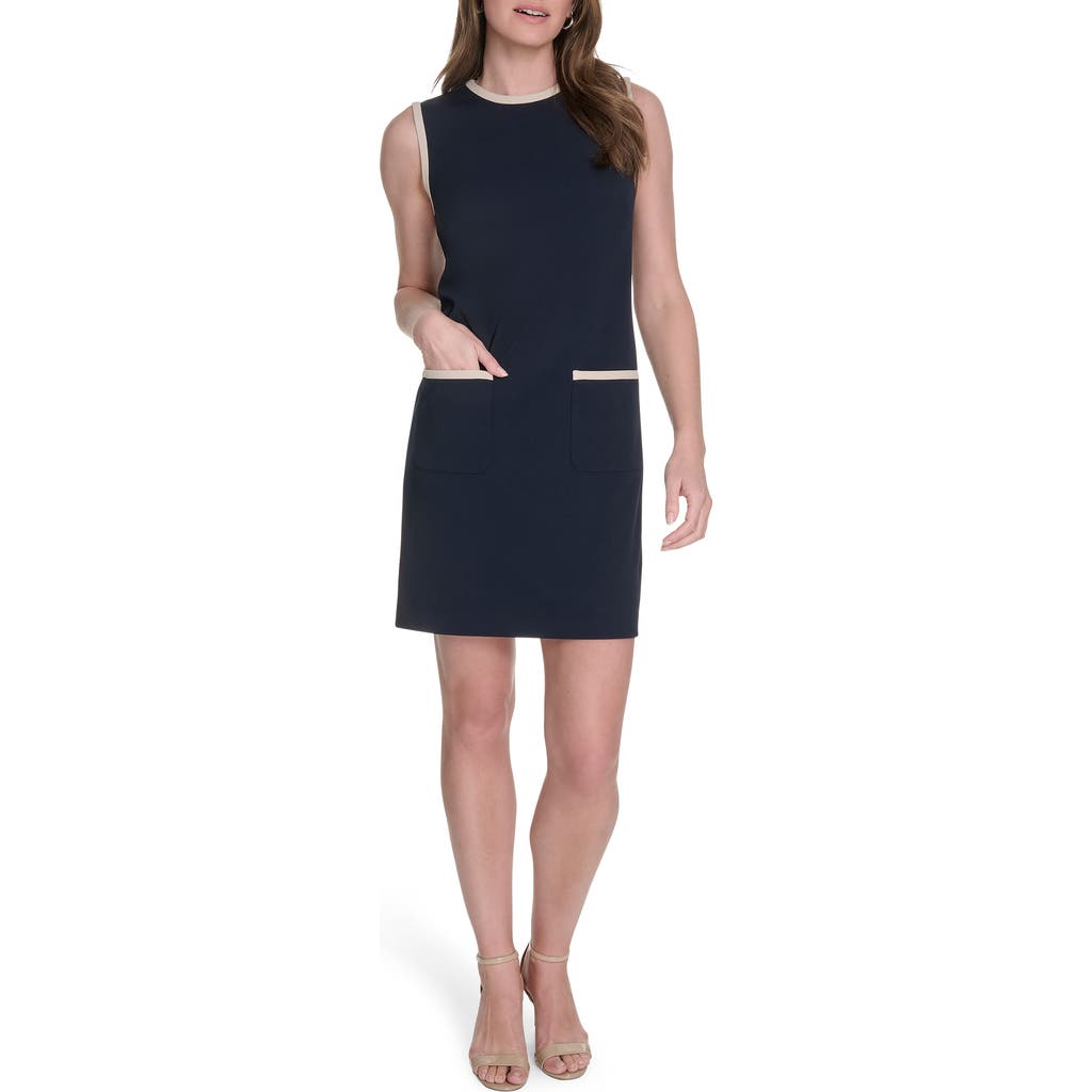 Tommy Hilfiger Sleeveless Patch Pocket Shift Dress