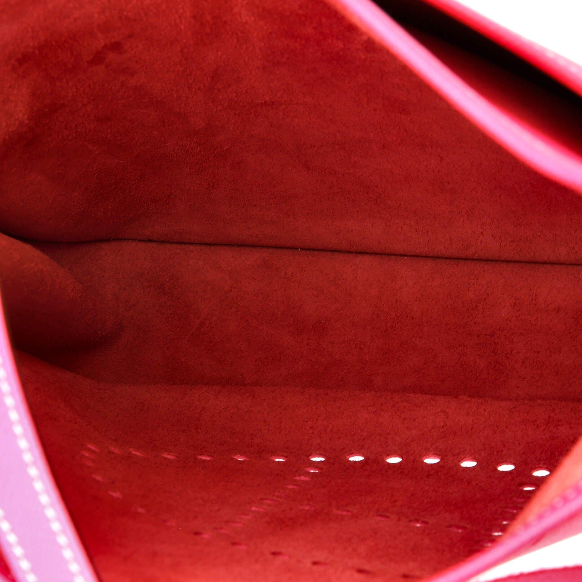 Pre-Owned Hermes Evelyne Bag Gen III Epsom PM, Alternate, color, Rose Tyrien