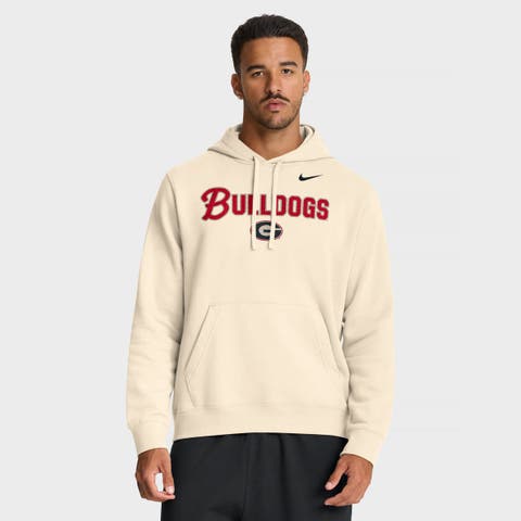 Men's Nike Natural Georgia Bulldogs Primetime Club Hoodie