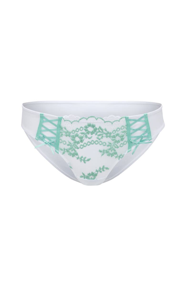 Adore Me Sydnie Bikini Panties, Alternate, color, White