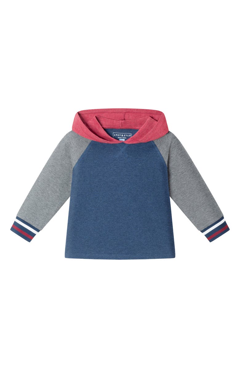 Andy & Evan Button-Up Bodysuit & Pants Set, Alternate, color, 