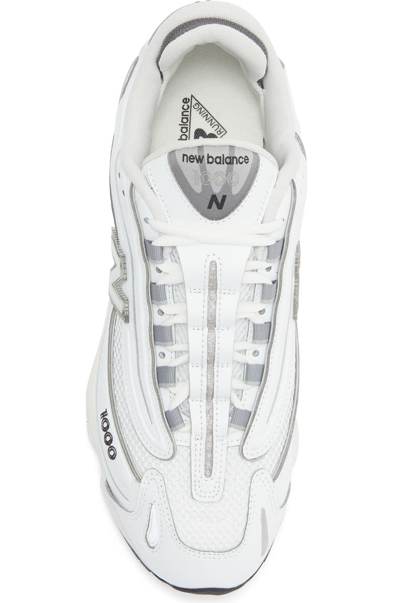 New Balance Gender Inclusive 1000 Sneaker, Alternate, color, White/ Grey Matter
