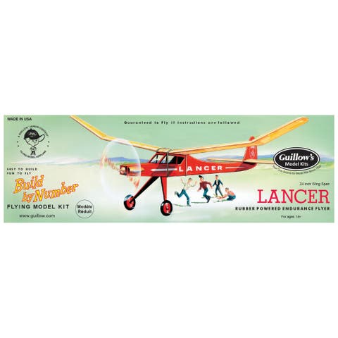 Lancer Build-By-Number Flying Model Kit 604