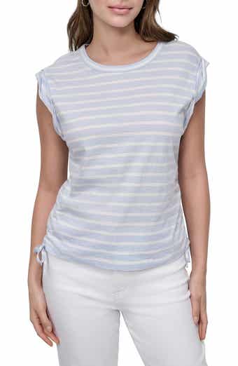 DKNY Jeans Ruched Knit Top