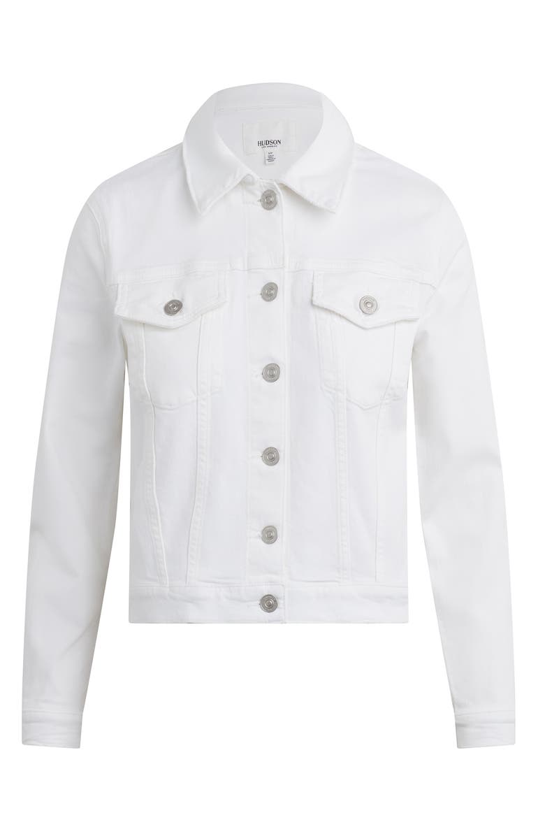 Hudson Jeans Denim Trucker Jacket, Alternate, color, 
