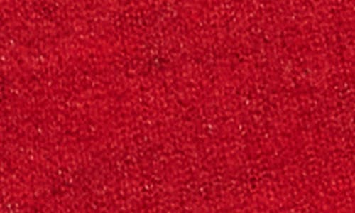 Elie Elie Tahari Metallic Rosette Cardigan In Red