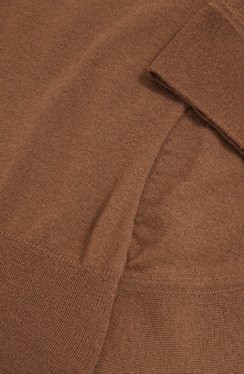 Reiss Hadley Turtleneck Dolman Sleeve Wool Sweater, Alternate, color, Tan