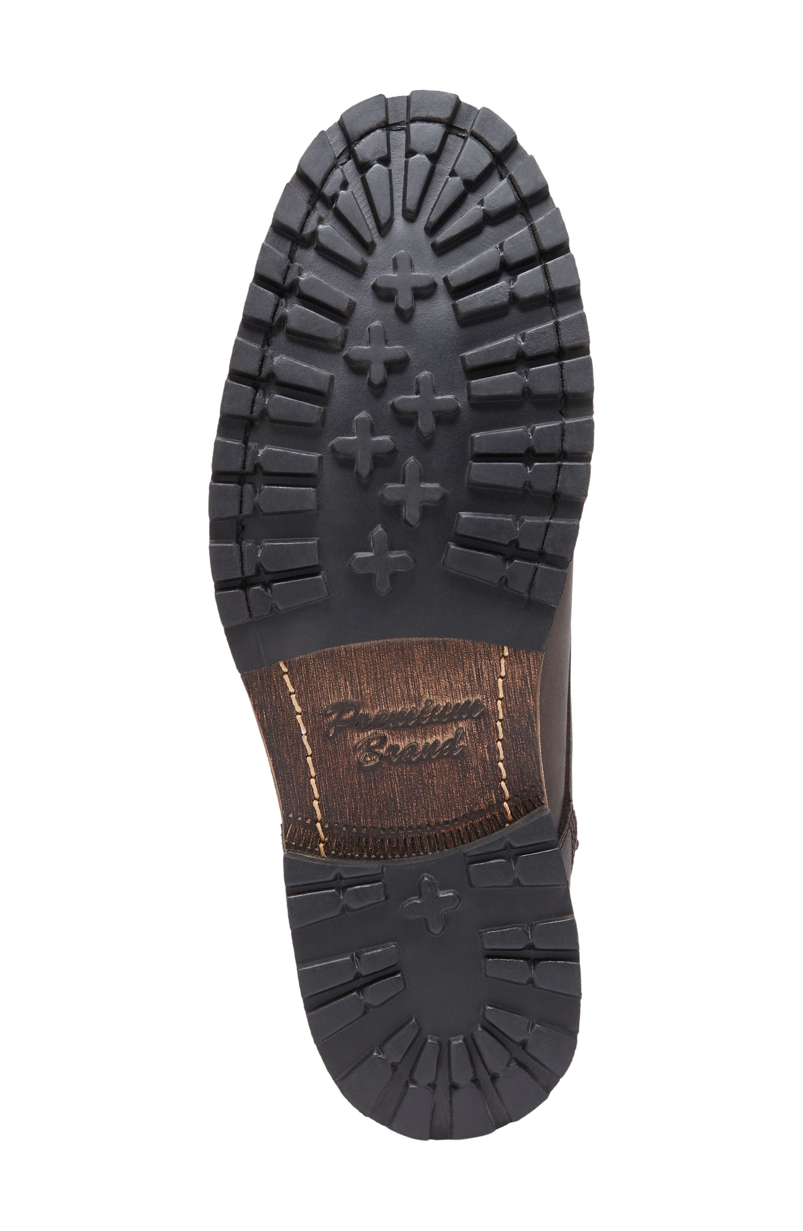 Eastland Hoyt Zip Plain Toe Boot, Alternate, color, Brown