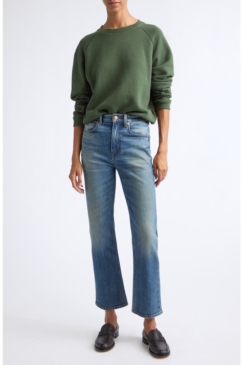 The Daily Sweatshirt, Alternate, color, PINE
