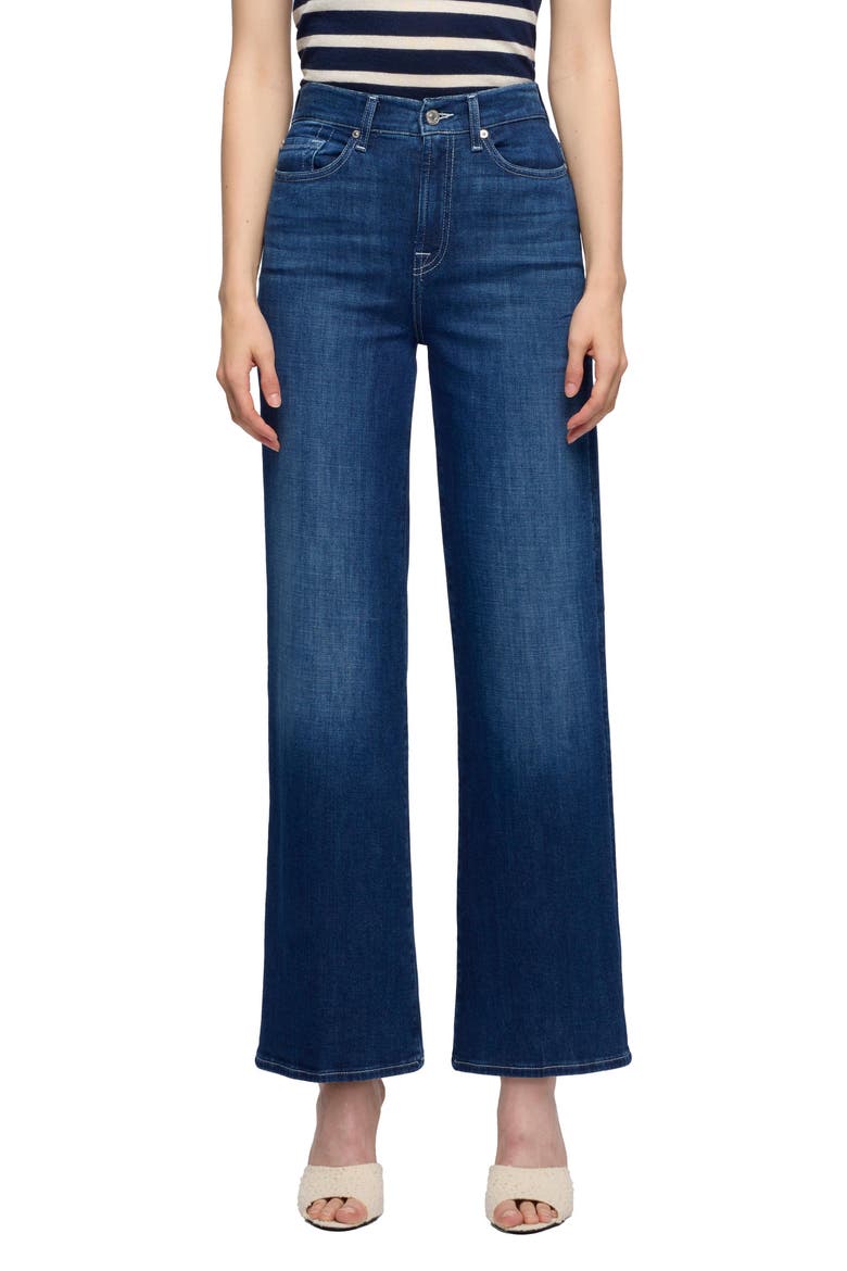Lotta High Waist Ankle Wide Leg Jeans, Main, color, STORMY DRIFT