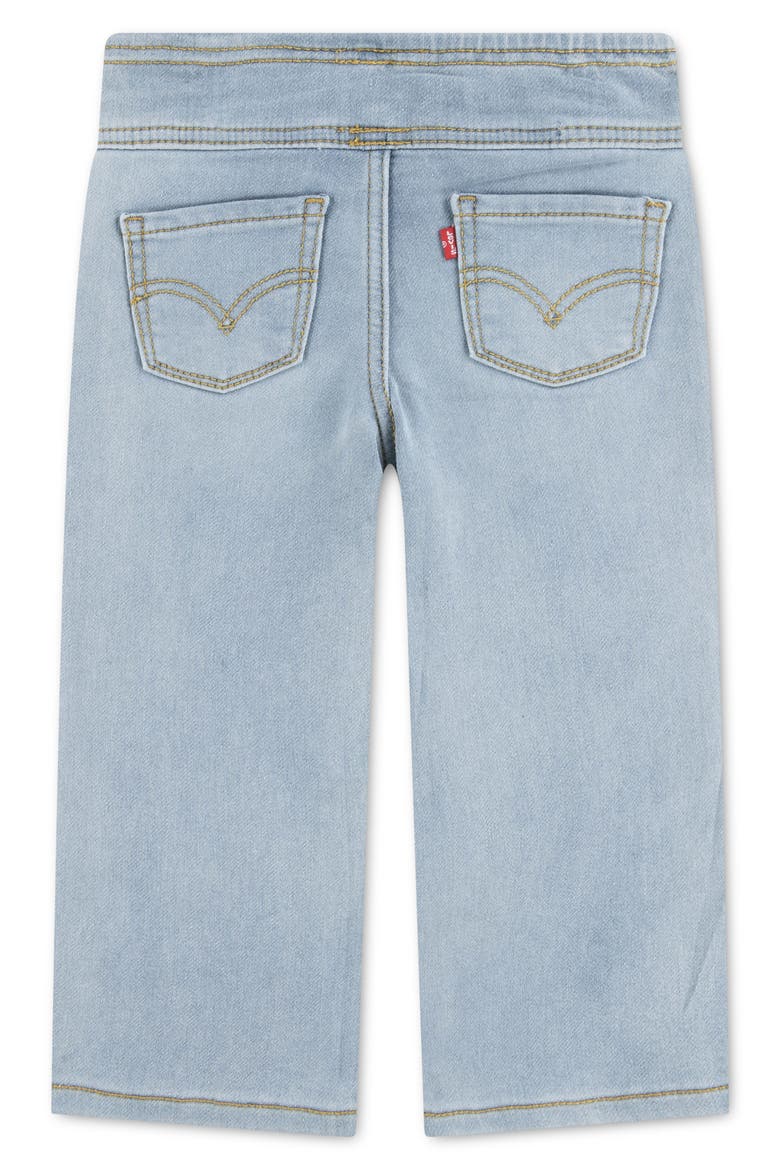 Kids' Embroidered Wide Leg Jeans, Alternate, color, FAR AND WIDE
