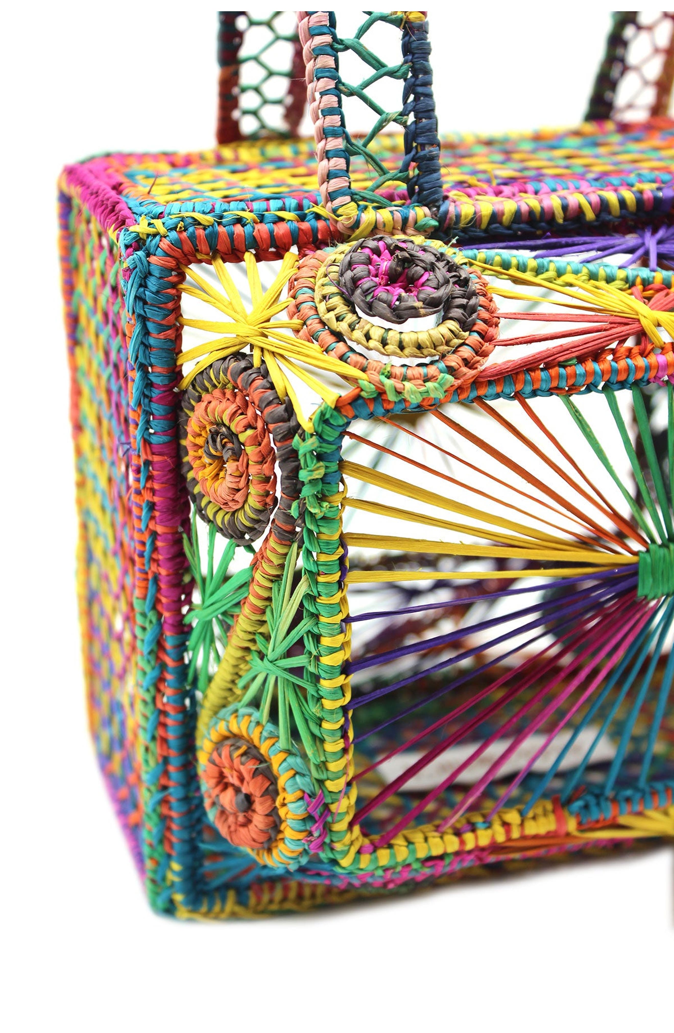 Amazónica Marubo Handbag, Alternate, color, Multicolor