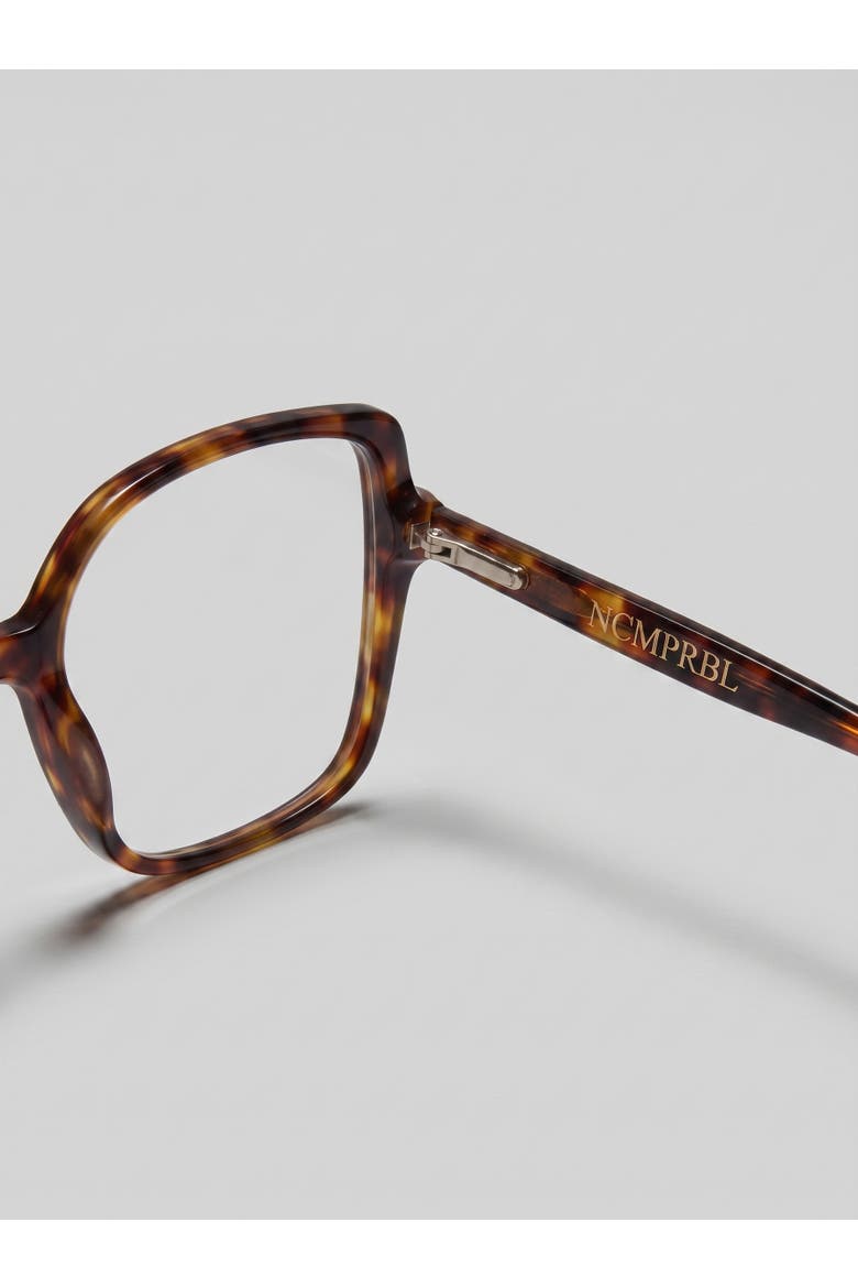 Aura 02 Poise 53MM Soft Square Eyeglasses In Tortoise, Alternate, color, Tortoise