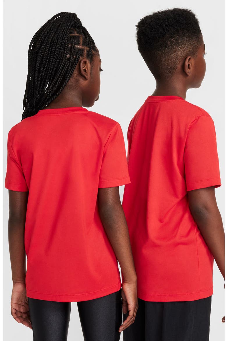 Kids' Legend Dri-FIT Graphic T-Shirt, Alternate, color, UNIVERSITY RED
