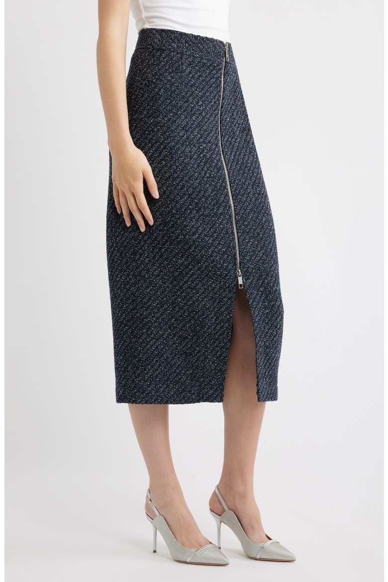 Villetta Tweed Midi Skirt, Alternate, color, OPEN MISCELLANEOUS