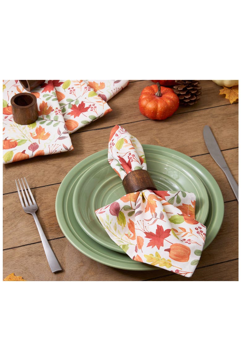 Hometown Harvest Set of 4 Napkins, Alternate, color, HOMETOWN HARVEST