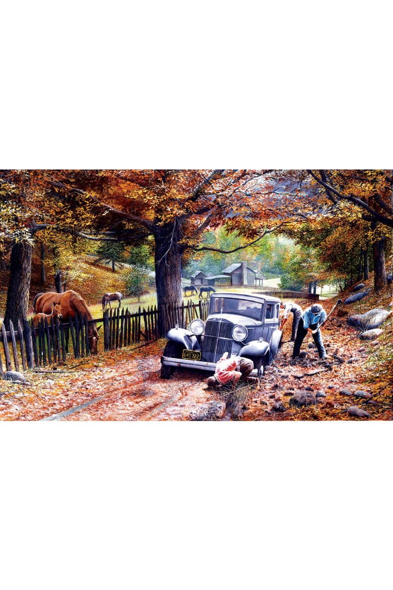 Old Depot Road 550 piece Jigsaw Puzzle for Adults, Alternate, color, Multicolor