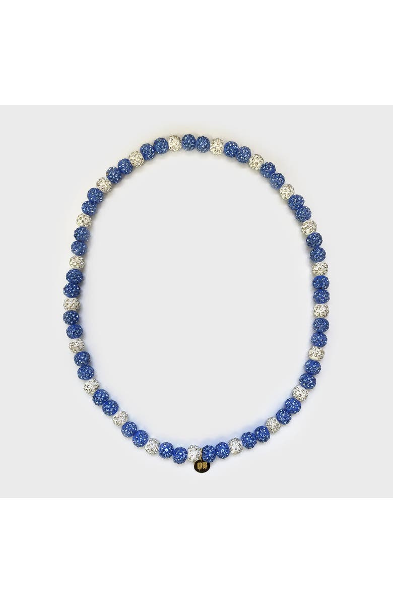 The Drip Bros Storm Drip Team Spirit Baseball and Sports Necklace, Main, color, Blue Adult