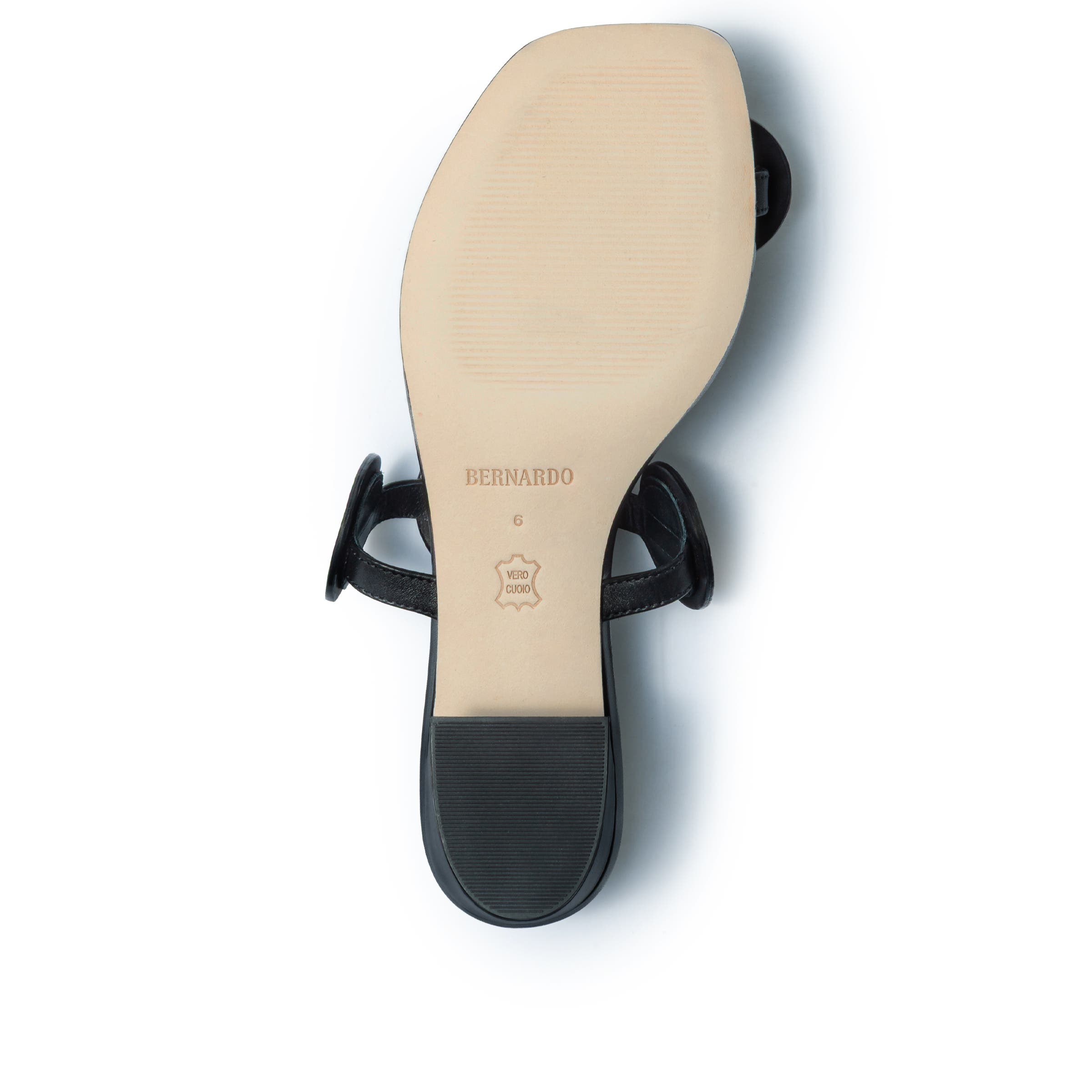 Bernardo Footwear Jupiter Moon Heeled Sandal, Alternate, color, Black