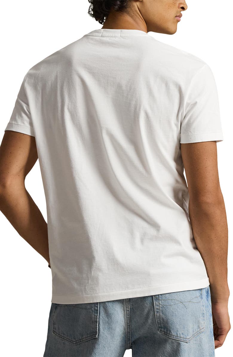 Polo Ralph Lauren Classic Fit Polo Bear Graphic T-Shirt, Alternate, color, White- Summer Bear