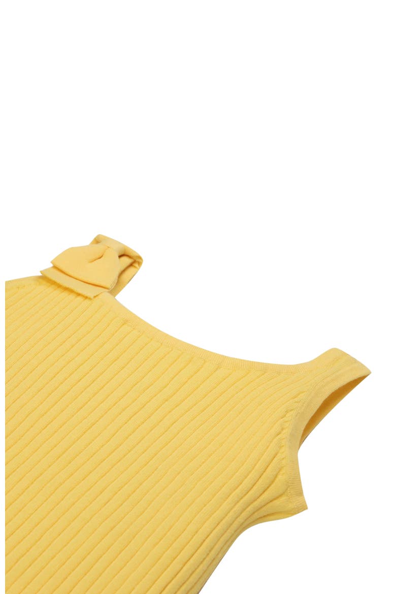 Baby Girls' Bow Sweater Tank, Infant, Alternate, color, Yellow