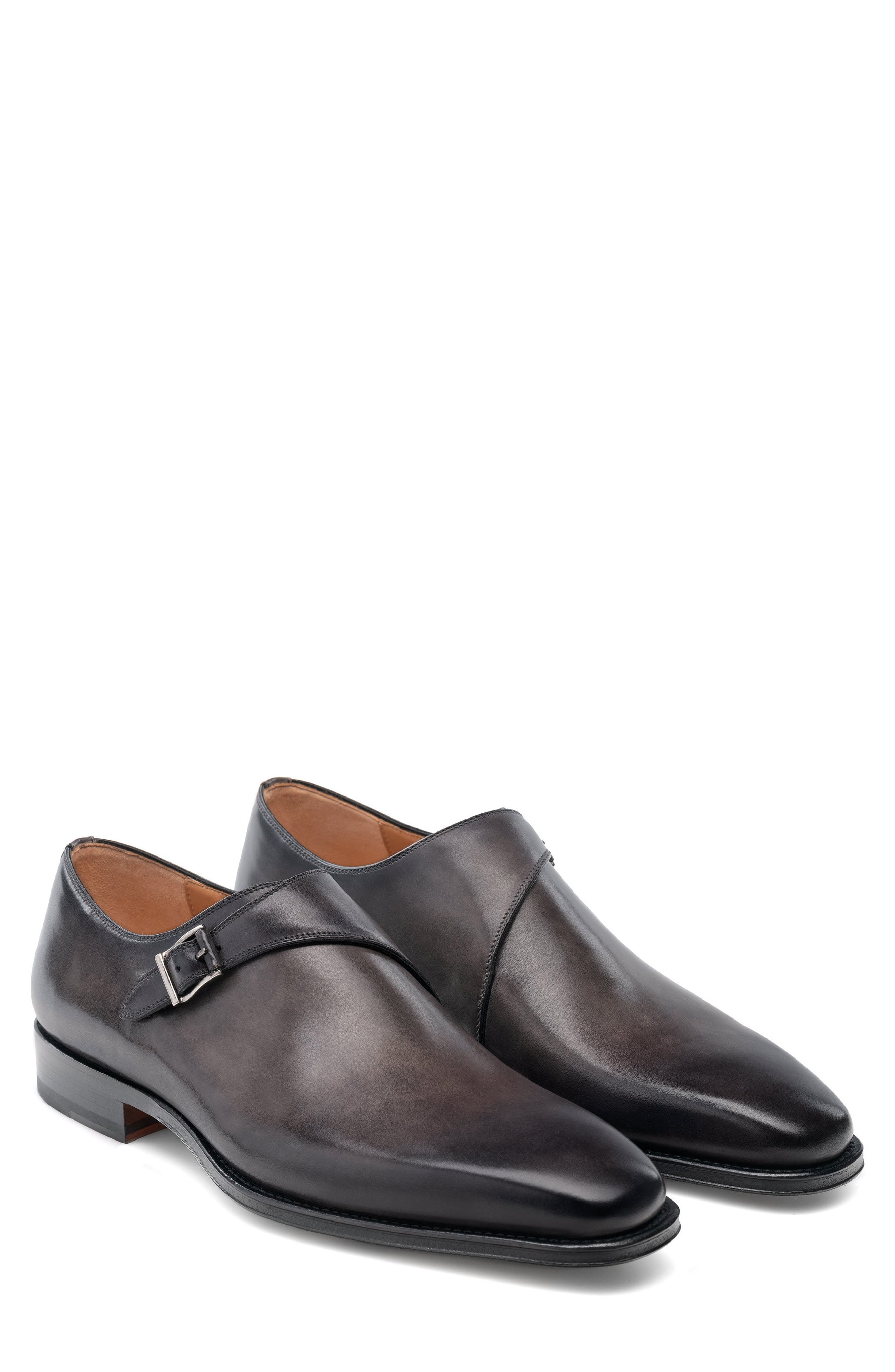 Magnanni Hermosa Water Resistant Monk Shoe, Main, color, 