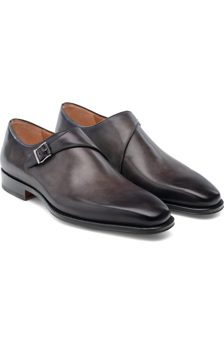 Magnanni Hermosa Water Resistant Monk Shoe, Main, color,