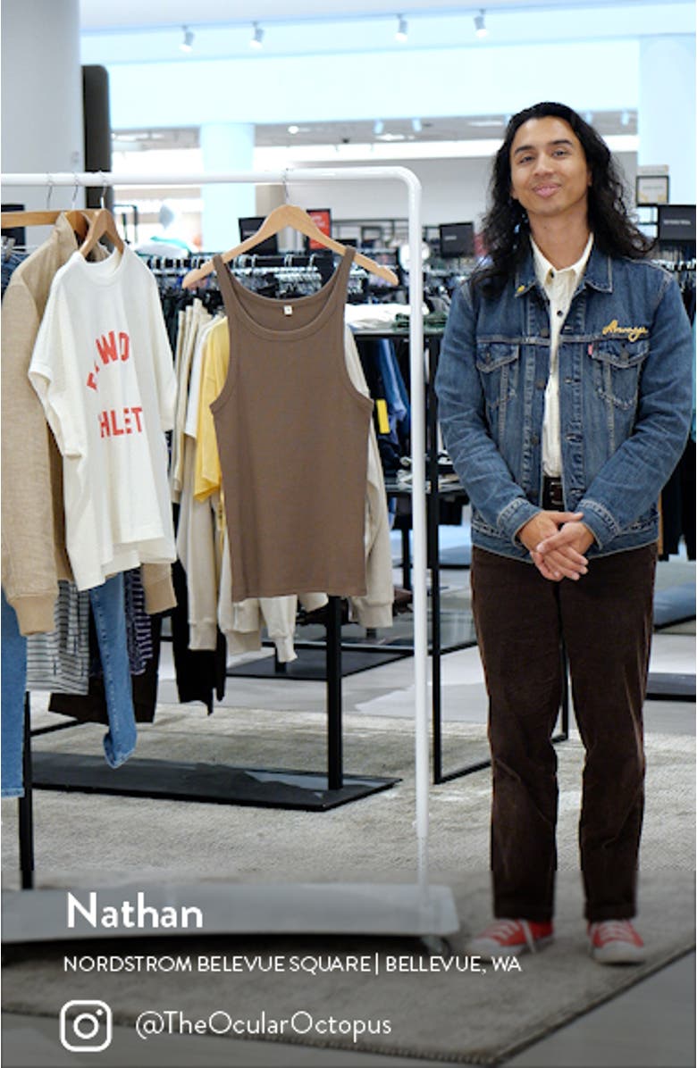 Tiny Cotton Rib Tank, sales video thumbnail