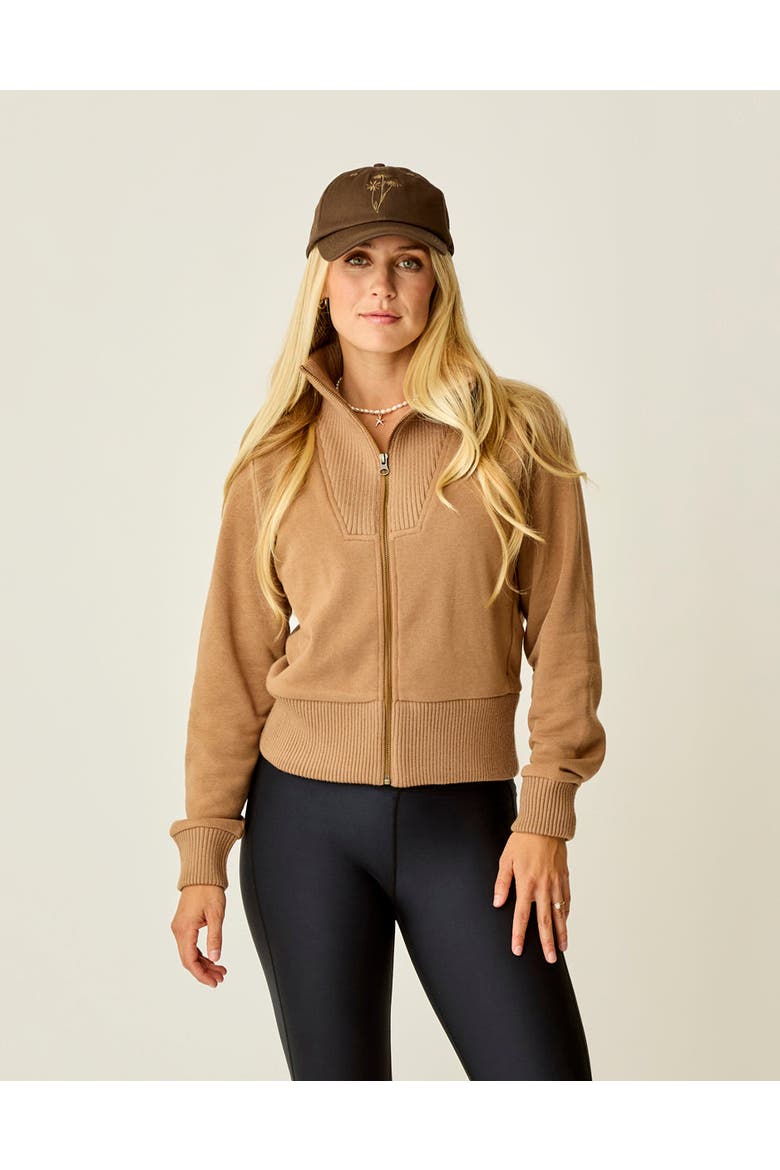 Briar Fleece Jacket, Alternate, color, Rum