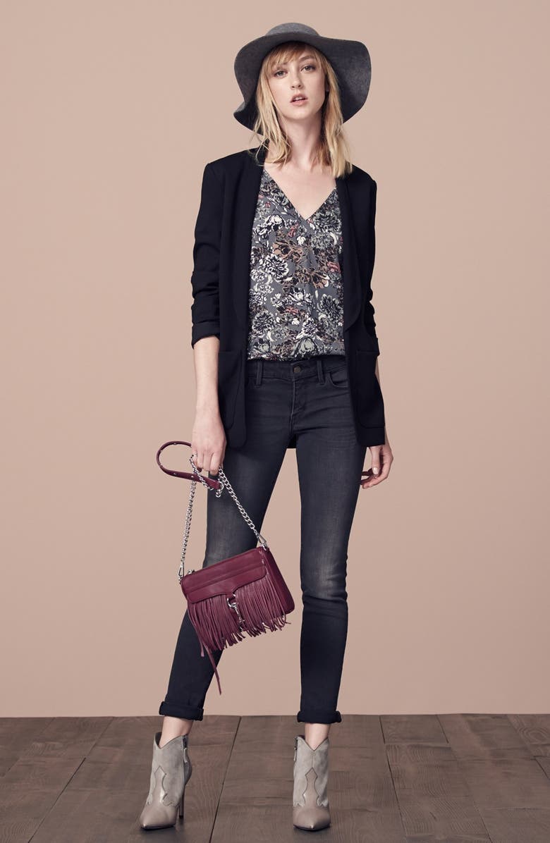 Chelsea28 Open Shawl Collar Jacket, Alternate, color,