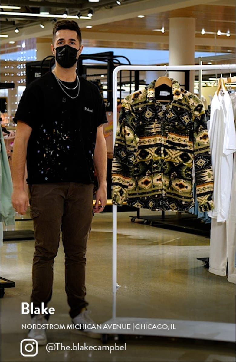 High Pile Fleece Overshirt, sales video thumbnail