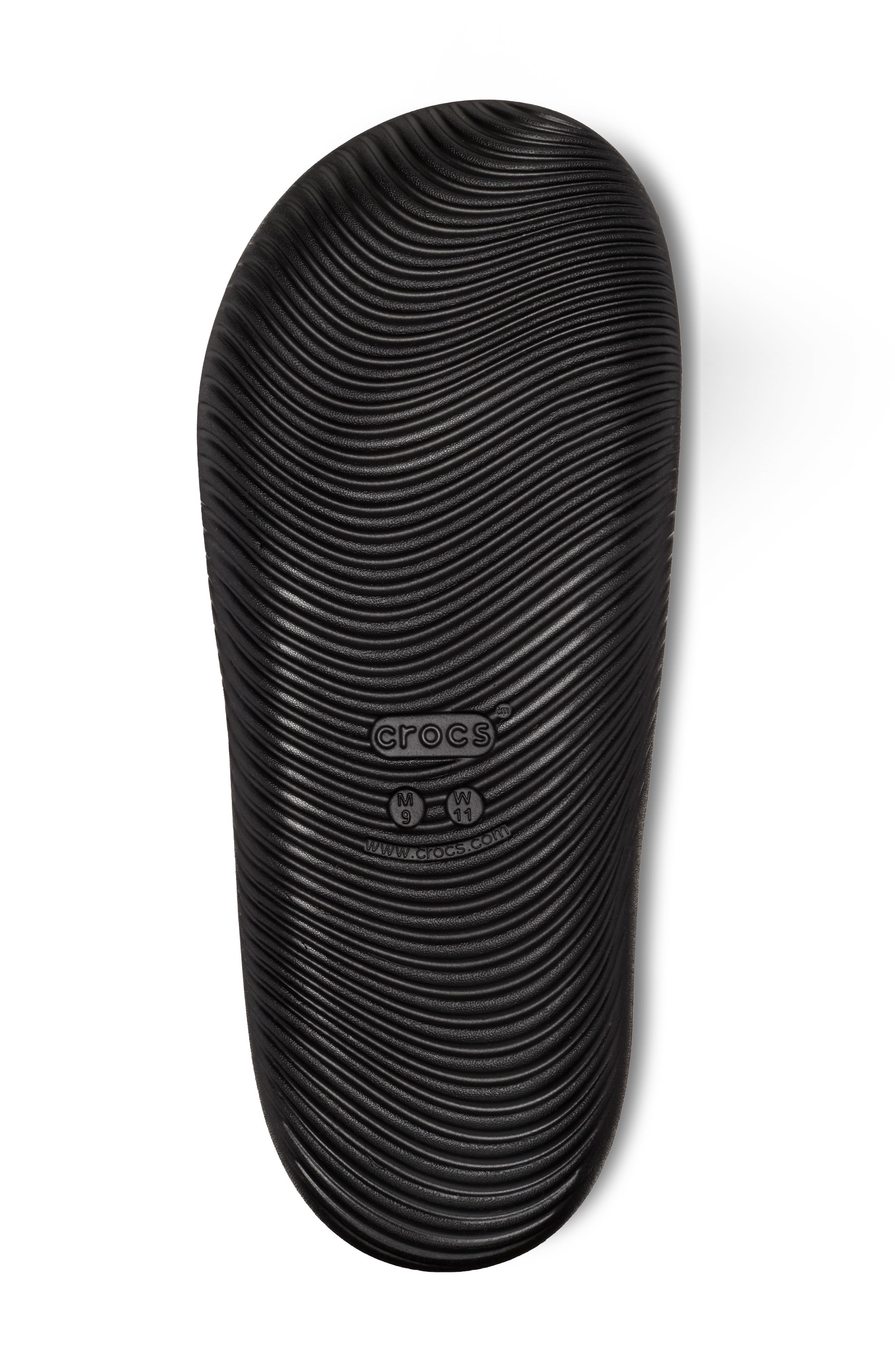 CROCS Mellow Recovery Waterproof Slide Sandal, Alternate, color, 
