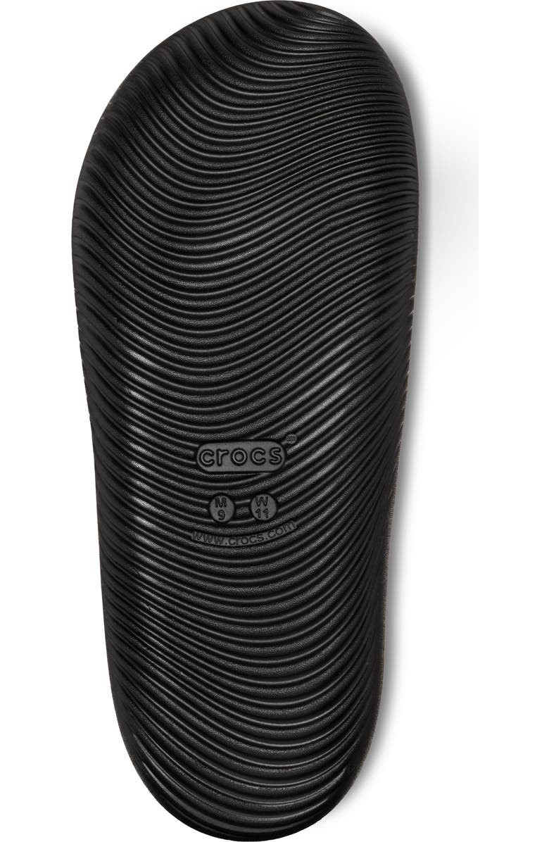 CROCS Mellow Recovery Waterproof Slide Sandal, Alternate, color,