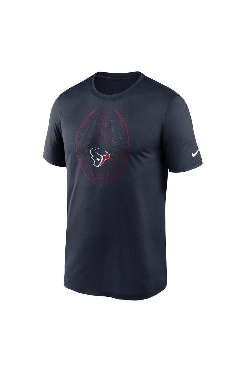 Nike Men's Nike Navy Houston Texans Team Legend Icon Performance T-Shirt, Alternate, color, 