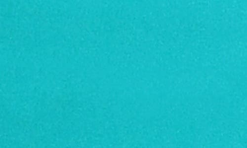 L Agence Nicole Solid Classic Bikini Bottoms In Aqua