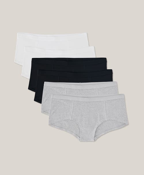 Pact Organic Cotton Everyday Boy Short 6-pack