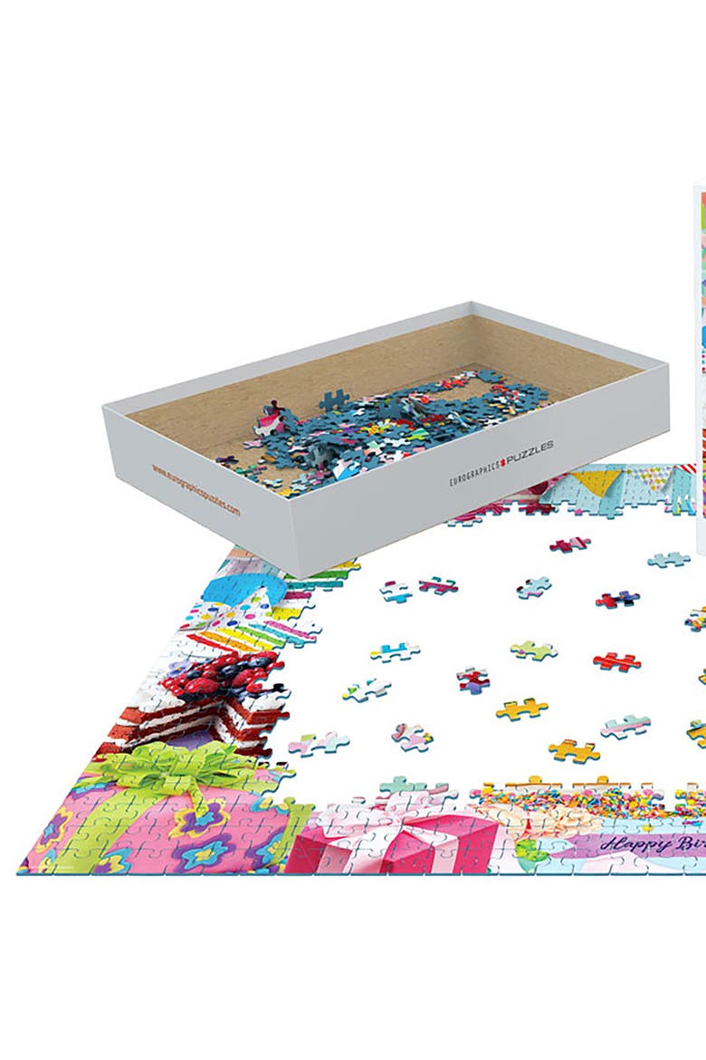 Birthday Cake Party 1000 Piece Puzzle, Alternate, color, Multicolored