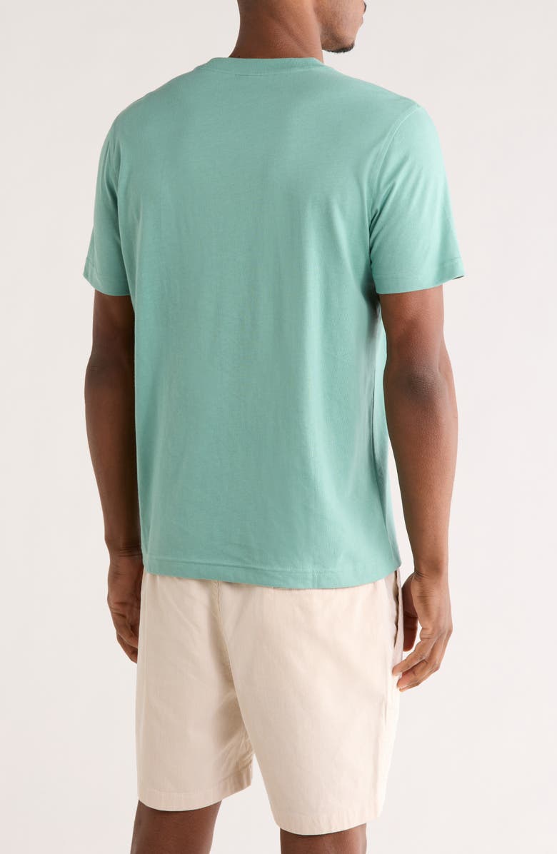 Brooks Brothers Crewneck Pocket T-Shirt, Alternate, color, Green