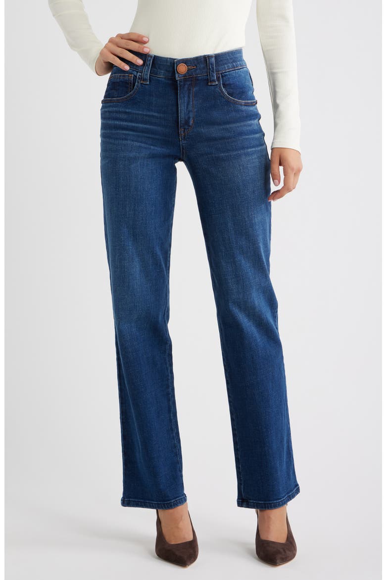 Sawyer Straight Leg Jeans, Main, color, BLUE