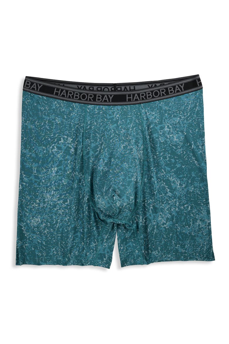 Big & Tall Cooling Performance 5 Inch Boxer Briefs, Main, color, FUTURE FOREST